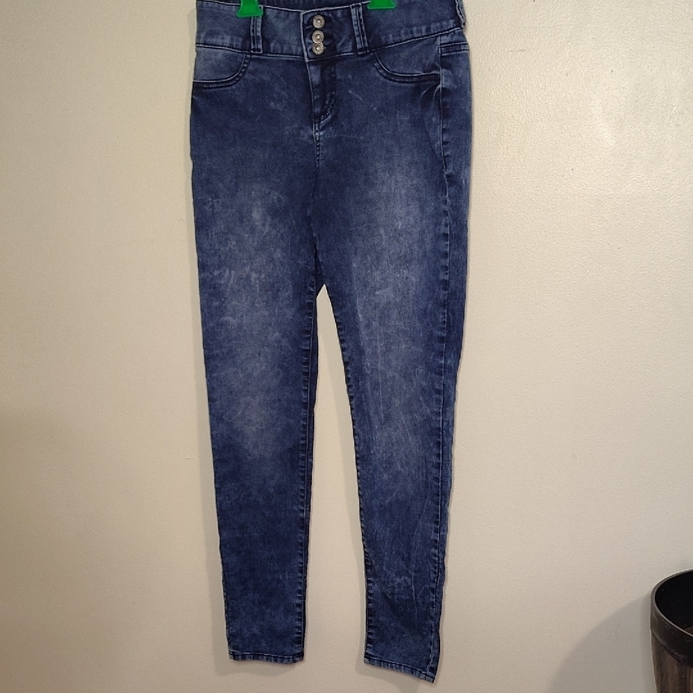 Love Sick Women's Super Skinny Blue Jeans Size 9